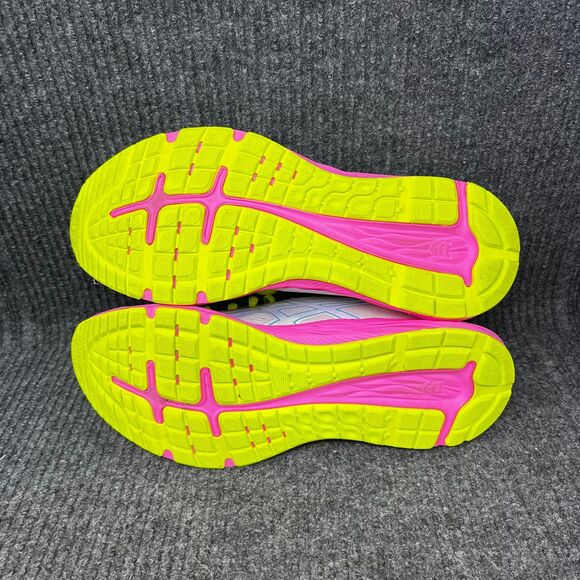 ASICS Gel-Excite 7 Polar Shade White Pink Volt Running Shoes Women’s Size 11 - Picture 6 of 8